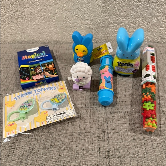 Peeps Other - Peeps and Friends Easter Basket Bundle - Playtime Accessories NWT
